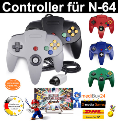 Controller für Nintendo 64 Gamepad für N-64 Kontroller Joypad Top Qualität USB