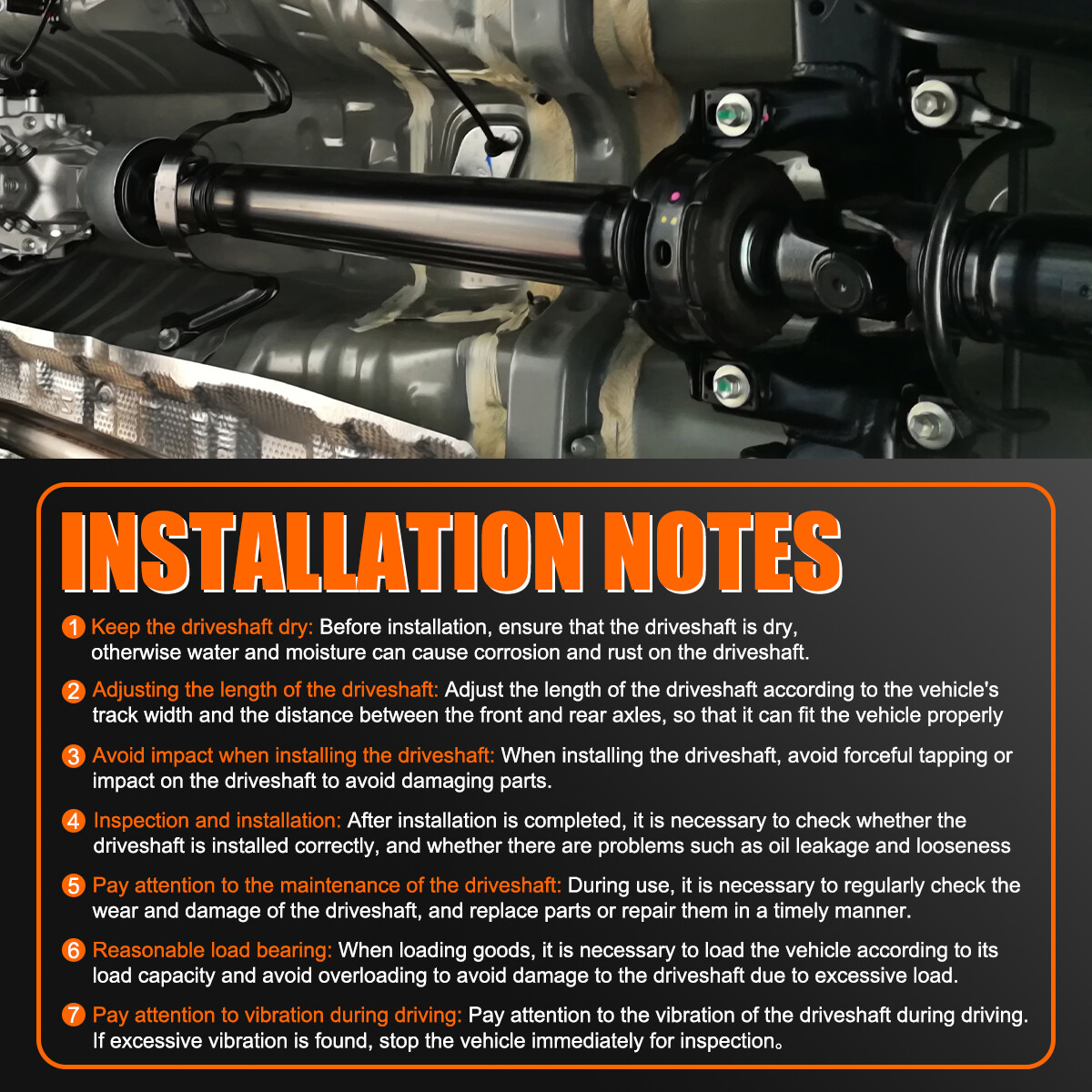 Rear Driveshaft Prop Shaft Assembly for Dodge Challenger 2015-2019 3.6L RWD#Auto