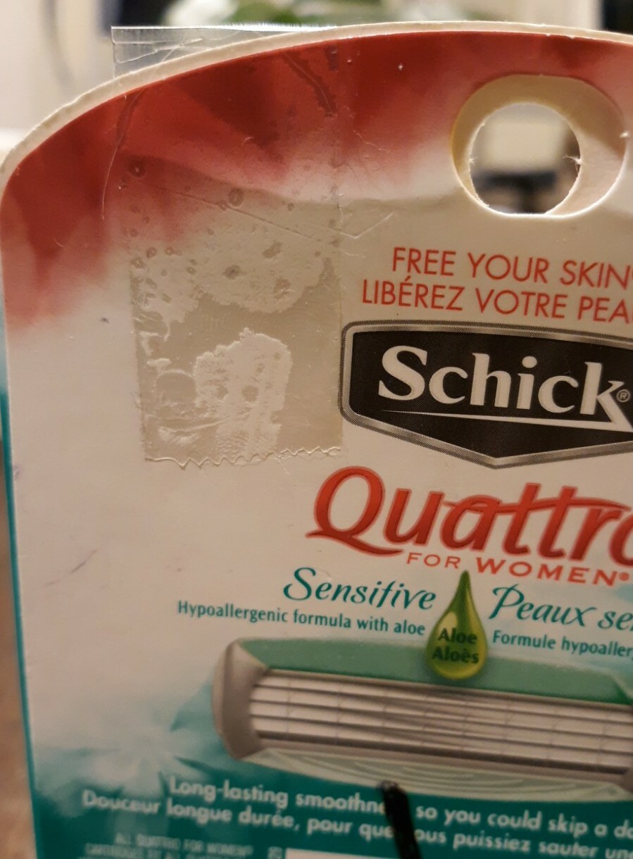 Schick Quattro Sensitive for Women 5 Cartridges Refills