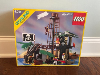 Lego 6270 LEGOLAND Pirate System Forbidden Island Vintage. Open Box, Great Shape