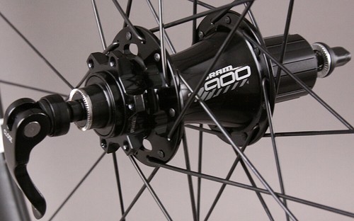 H Plus Son Hydra Road CX Gravel Bike Disc Wheels SRAM 900 Hubs Thru axle QR 28h - Picture 9 of 10