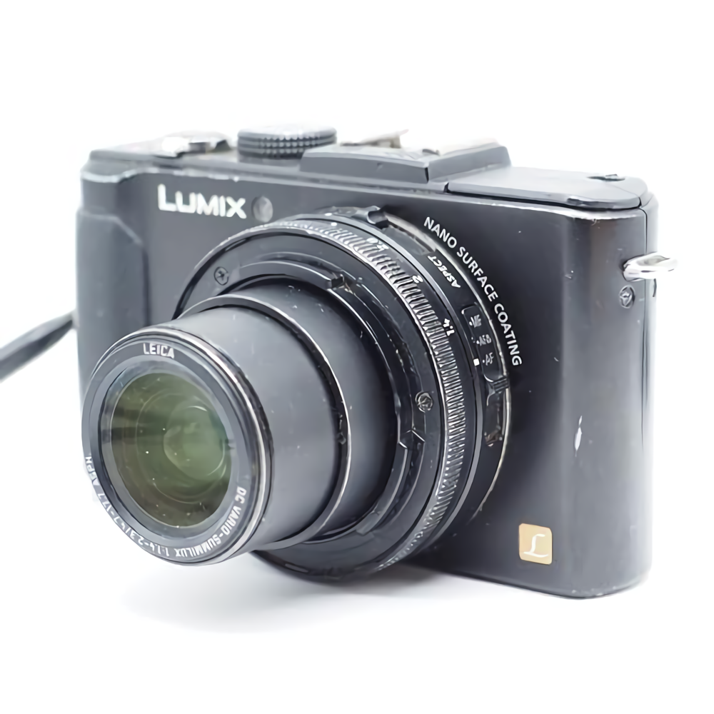 Panasonic LUMIX DMC-LX7 10.1MP Digital Camera - Black for sale 