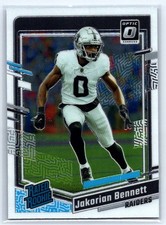 2023 Donruss Optic #259 Jakorian Bennett RC - Las Vegas Raiders