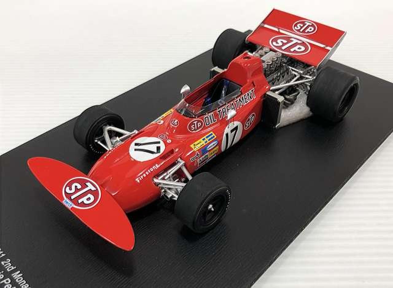 Spark March F1 711 Team Stp March Racing Team N 17 2nd Monaco Gp 1971 R.peterson 1:18 18S113