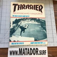 80s Thrasher Guaranteed Original Vintage Skateboard Magazine