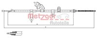 Seilzug Feststellbremse Hinten Links Metzger 171080 FÜR Toyota Handbremsseil