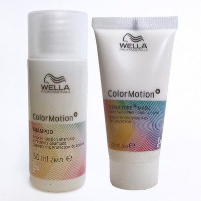 Wella Colour Motion+ Farbschutz Shampoo 50ml und Maske 30ml Travel Duo