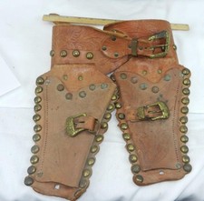 Vintage Western Boy Cap Gun Leather Childs Holsters Cowboy