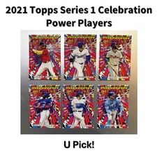 2025 Topps Series 1 Celebration Power Players - U Pick! - Complete Your Set!