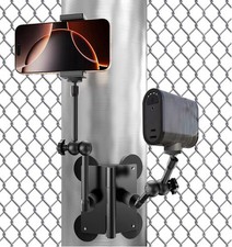 Magnetic Cell Phone Fence Mount for Iphone, Post Mount for Mevo Start, Gopro & A