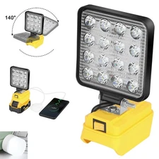 Cordless Led Work Light For Dewalt 20V Battery,Portable Flood Light Flashlight