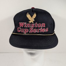 Winston Cup Series Vintage NASCAR Hat Snapback Rope Eagle Embroidered USA Made