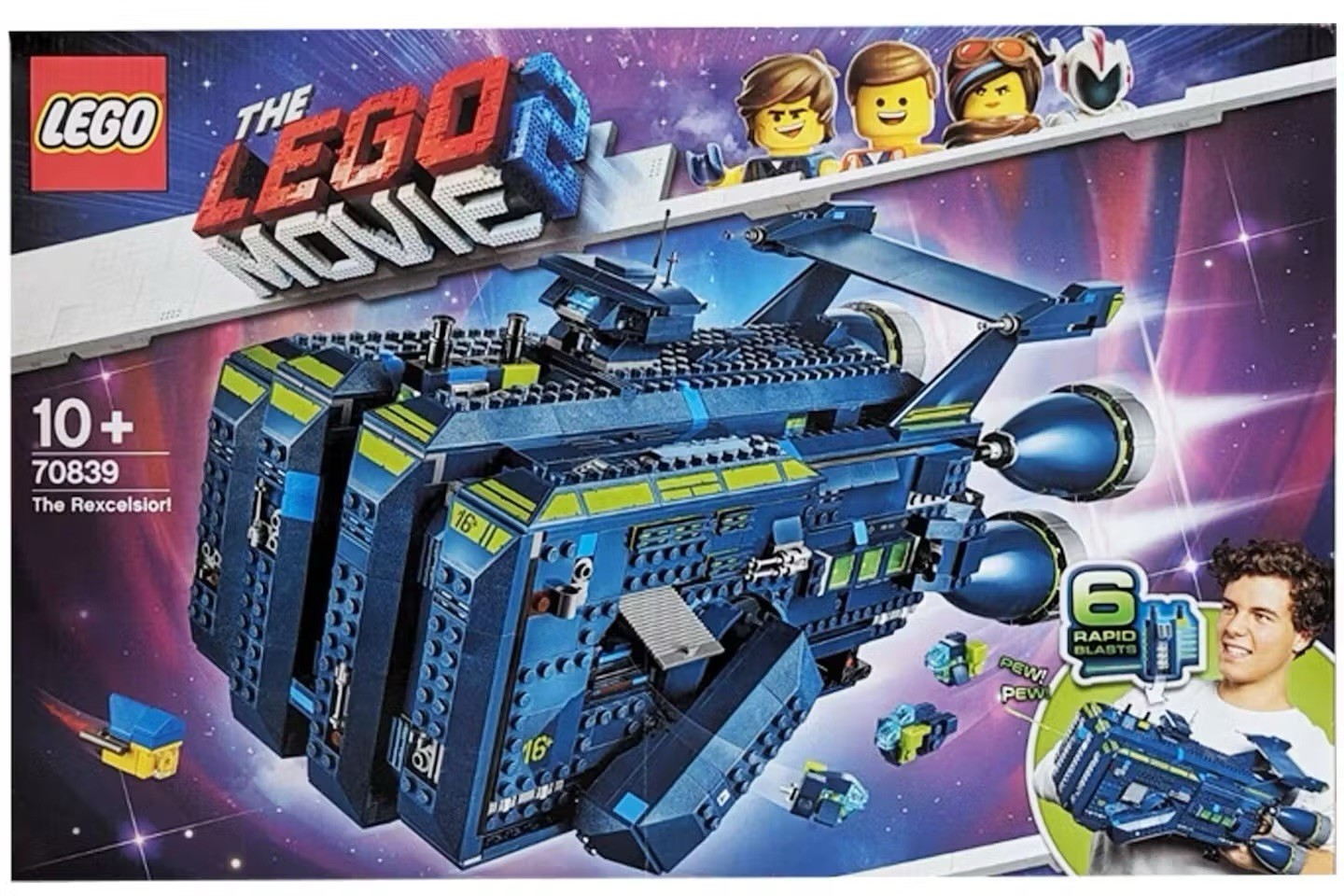 LEGO The LEGO Movie 2: The Rexcelsior (70839) - New Sealed - Mint Condition