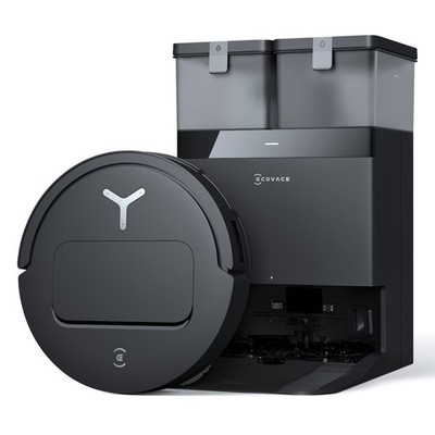 ECOVACS DEEBOT T50 OMNI Gen3 Saugroboter Schwarz All-in-One-Reinigungsstation, 2