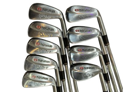 Maruman Curtis Strange CS-1 Irons 2-PW +1/2'' DG S400 S Flex Shafts GP V55 Grips