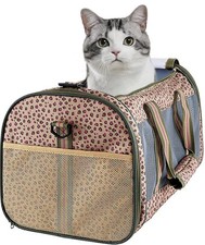 Soft-Sided Kennel Pet Carrier for Small Dogs, Cats, Puppy