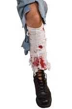 Bloody Leg Bandage Costume Accessory