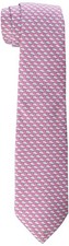vineyard vines Boy's Necktie, Light Pink-Whale Print, One Size