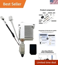 Anycubic Kobra 3 Combo Hotend Kit - Tungsten Carbide Nozzle with Silicone Cover