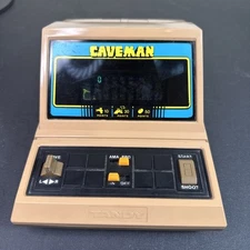 Vintage 1980s Tandy Caveman Tabletop Game Radio Shack 60-2172 Works!