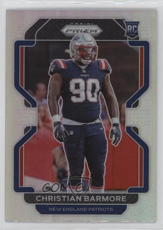 2021 Panini Prizm Rookie Silver Prizm Christian Barmore #388 Rookie RC 16tx