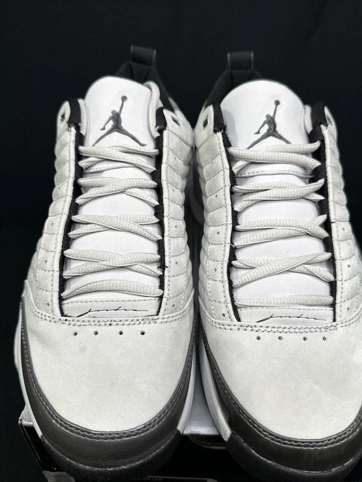 Air Jordan 19 OG 低中性灰色 2004 308513-002 尺寸 9.5 美国 DS 全新 XIX — 第 4/4 张图片