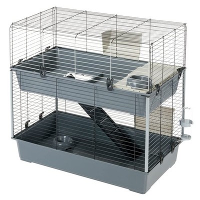 Kaninchenkäfig Ferplast Rabbit 100   Doppelstock   95 x 57 x 93,5 cm