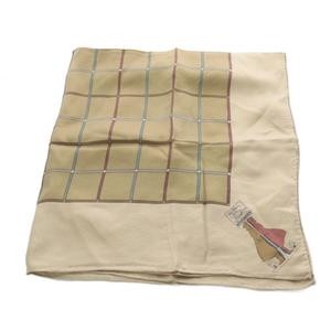 Burberrys Scarf Plaid Silk Brown /Yo25 Men'S Women'S Authentic thumbnail 5