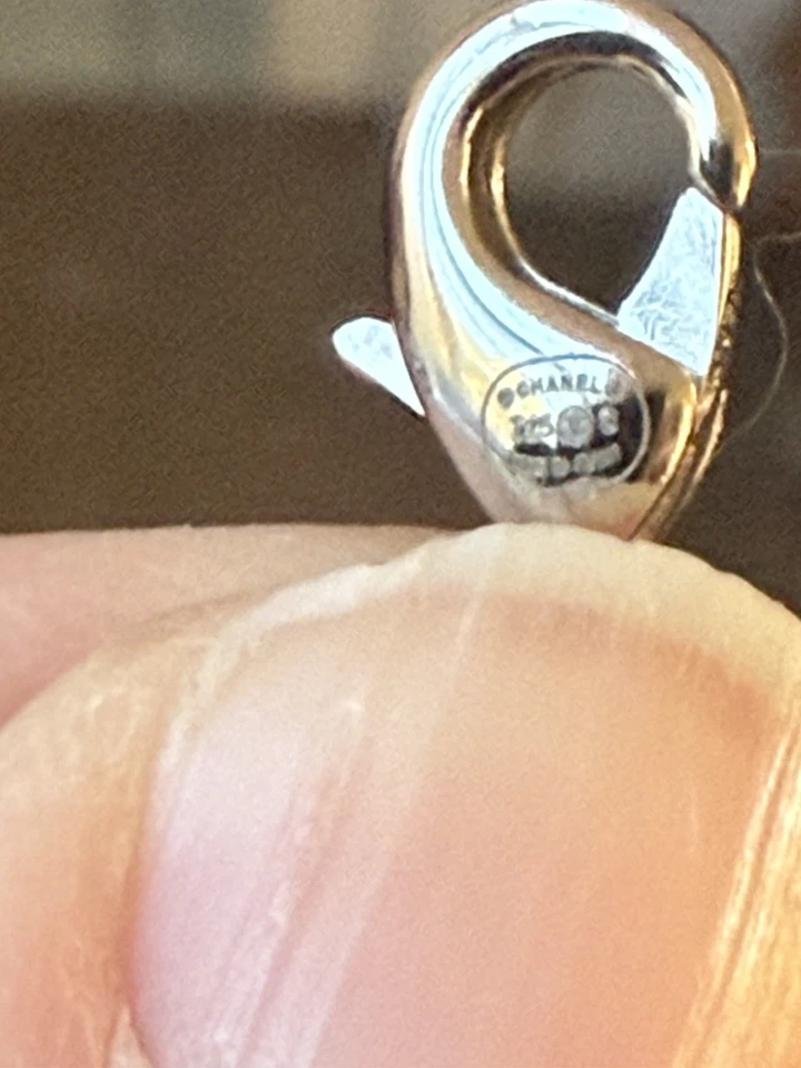 Auténtica pulsera de perlas CHANEL Foto 4 de 4