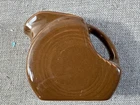 Fiesta Ware Miniature Disk Pitcher Fiesta Small Creamer Brown