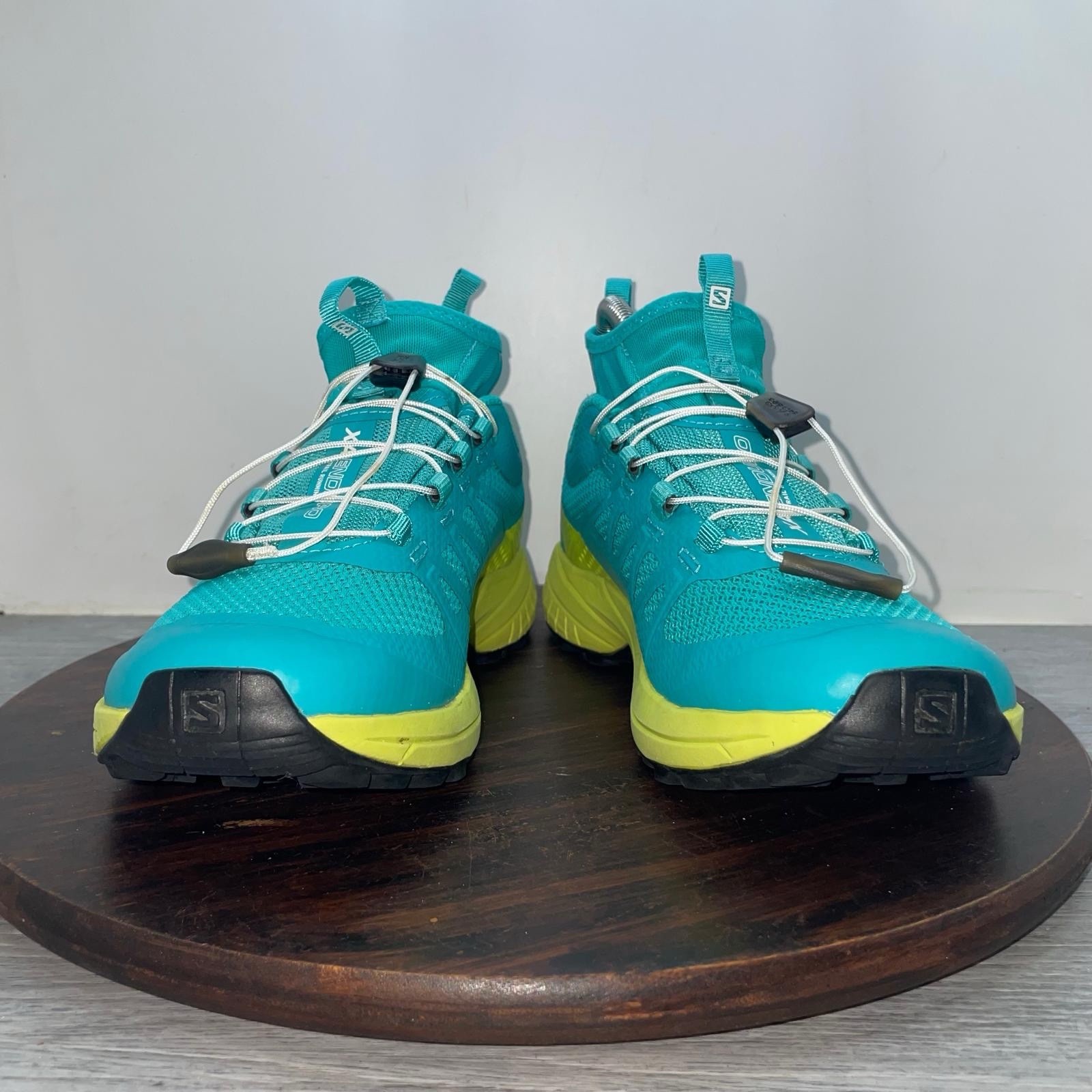 Salomon Sneakers Donna 7 XA Enduro Trail Running Escursionismo Verde Lime Teal 392418