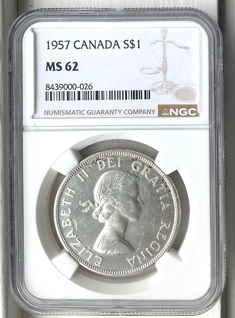 MS 62 Graded Canadian Dollar Coins for sale | eBay