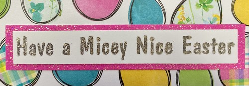 Handmade Easter Card - Picture 2 of 2