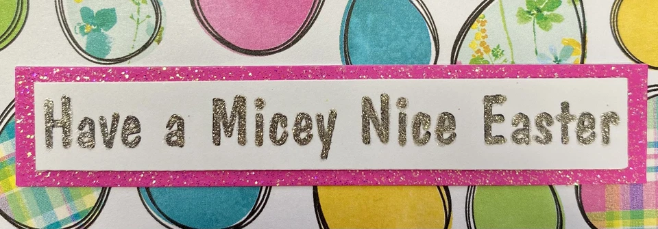 Handmade Easter Card - Image 2 of 2