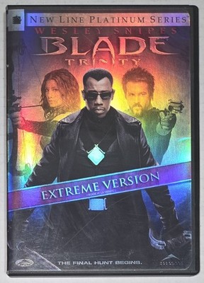 Blade Trinity Extreme Version DVD Wesley Snipes Action/Horror/Vampire Movie 2004