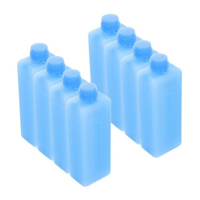 Reusable Ice Packs, 8pcs Small Freezer Bricks Coolers Mini Ice Blocks for Des...