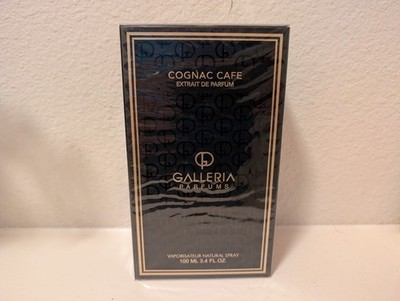 Cognac Cafe by Galleria Parfums Extrait De Parfum 3.4 oz / 100 ml New & Sealed