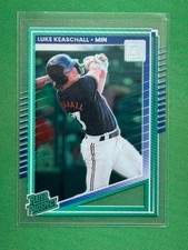 2025 Panini Donruss Baseball Clearly Rated Prospect Parallel #111 Luke Keaschall