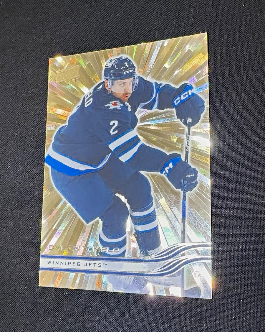 Upper Deck 2025-26 Series 1 Dylan DeMelo Winnipeg Jets Outburst #193