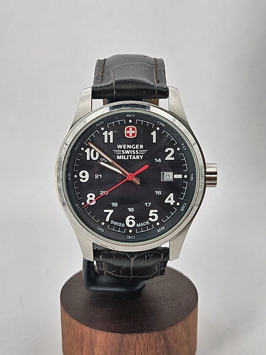 Stainless Steel Reloj Wenger Swiss Military 7930x Precio Wenger