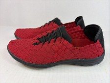 Bernie Mev Victoria Women  s Woven Elastic Slip On Shoes EU 37 US 6.5-7 No Box