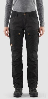 Fjällräven Hose Keb Trousers  Wanderhose Damen Gr.S 36 mit G-1000 Schwarz 156394