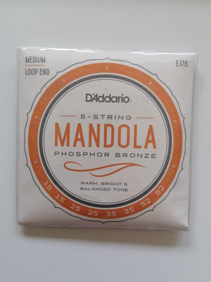 D'Addario EJ76 Mandoline Saitensatz