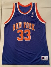 Vintage 90s Patrick Ewing New York Knicks NBA Basketball Champion Jersey Size 48