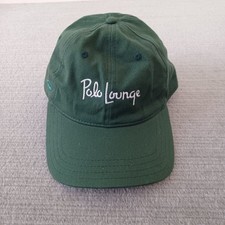 The Beverly Hills Hotel Polo Lounge Hat Mens OS Green Adjustable Script Logo The Beverly Hills Hotel Polo Lounge Hat Mens OS Green Adjustable Script Logo