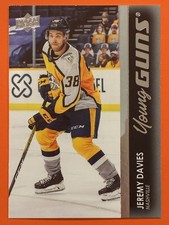 2021-22 Upper Deck Series 1 - Young Guns Jeremy Davies #237 (RC)