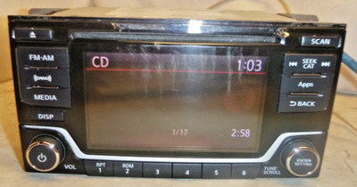 15 16 17 Nissan Versa Sentra Radio Cd Player 28185-9MB0A SBA29