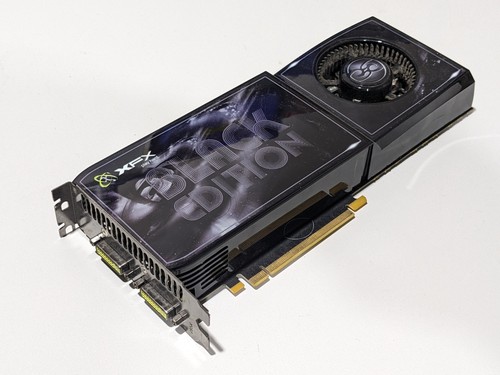 GeForce GTX 260 XFX Black Edition 1GB DDR3 Dual DVI TV GRAPHICS CARD - 第 1/5 張圖片