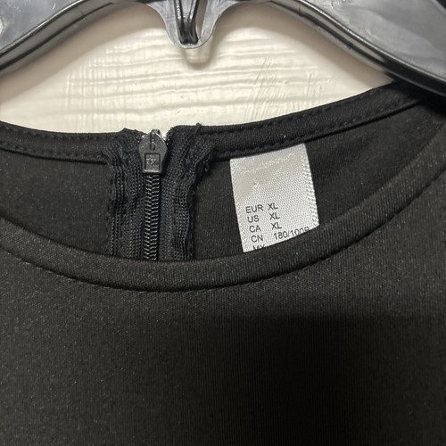Abito Nero Taglia XL Beauty Super Elasticizzato Nuovo Senza Etichetta Spedizione Gratuita - Foto 3 di 6
