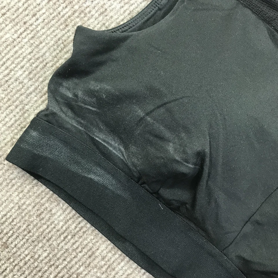 Sujetador deportivo Tommie de cobre para mujer grande negro ropa deportiva soporte para hombros gimnasio top Foto 4 de 4